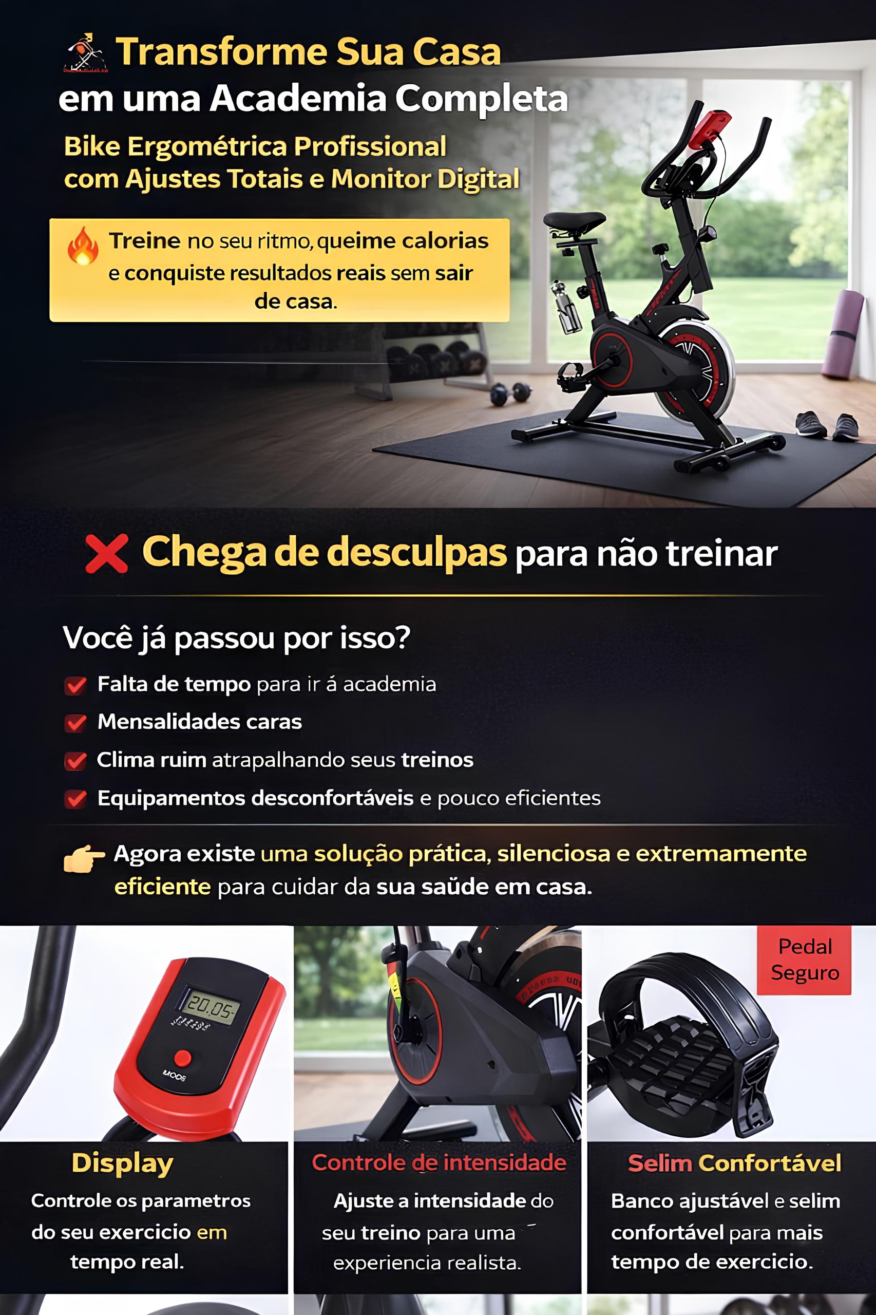 Bike Ergométrica - Benefícios